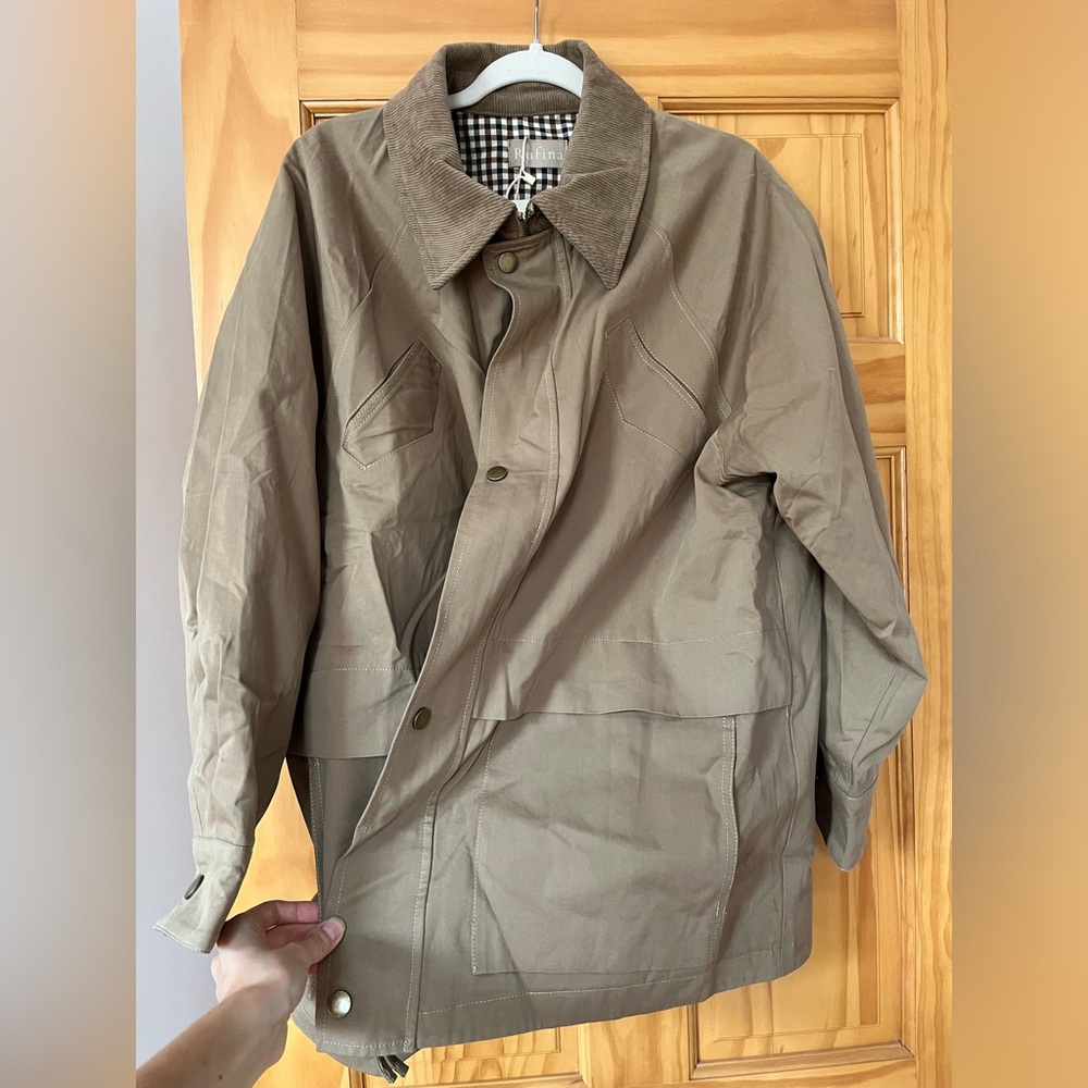 BNWT Beige Chore Jacket - Picture 4 of 4